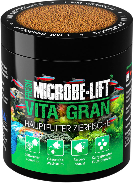 ARKA Microbe-Lift Vita Gran - maistas žuvims 1mm 250ml (120g)