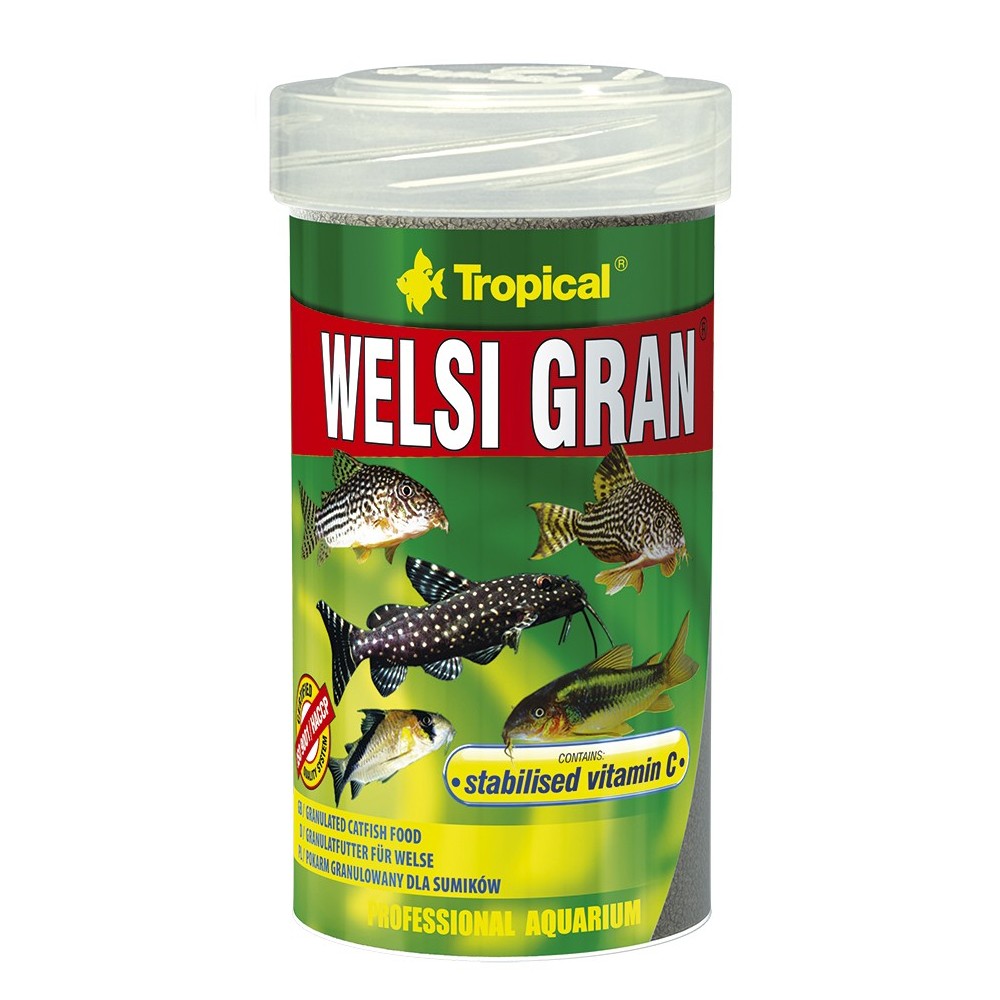 Tropical Welsi Gran - maistas žuvims