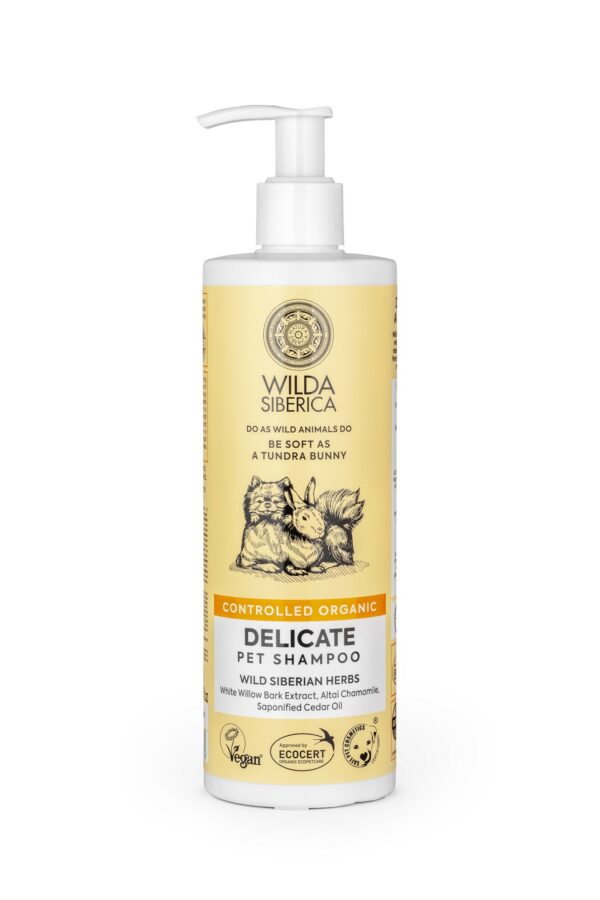 Wilda Siberica Delicate - šampūnas jautriai odai 400ml.