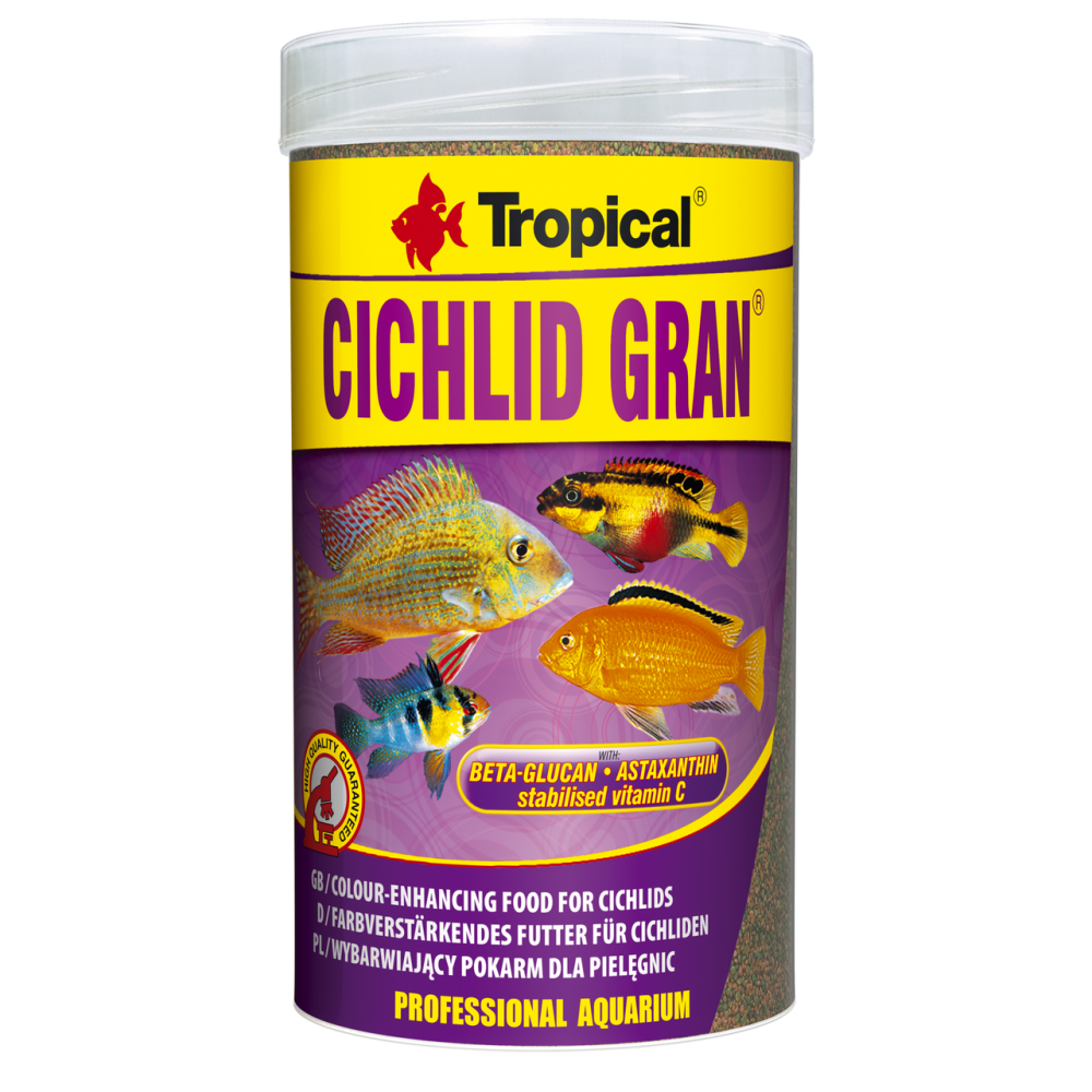 Tropical Cichlid Gran - maistas žuvims