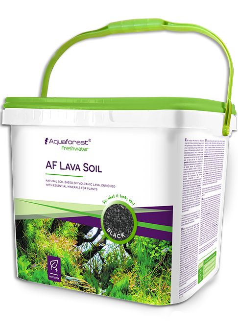 AF Lava soil Black - vulkaninės lavos pagrindu pagamintas substratas (5L)