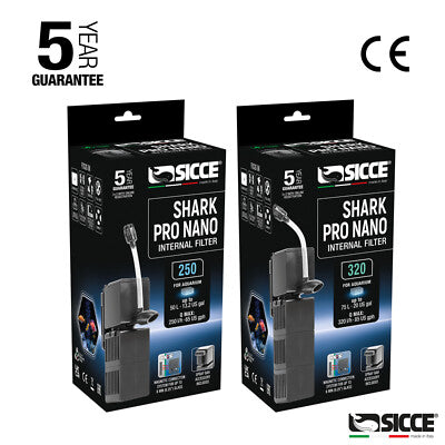 Sicce SHARK Pro Nano - vidinis akvariumo filtras