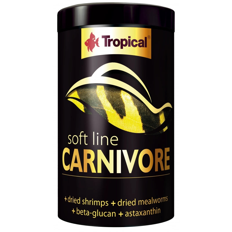 Tropical CARNIVORE Soft Line - maistas žuvims 80g/250ml