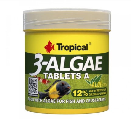 Tropical 3-Algae Tablets A - maistas žuvims