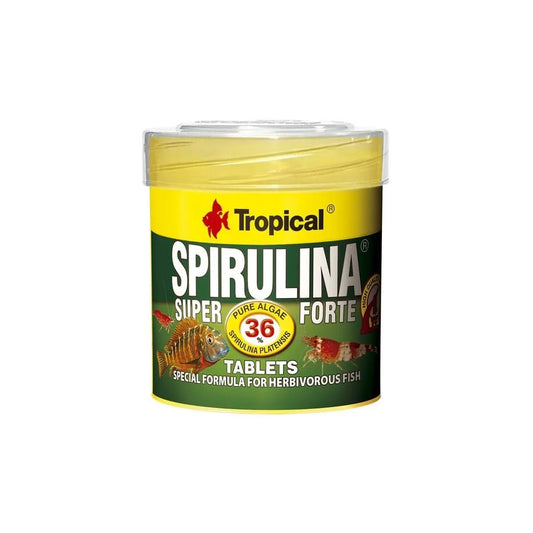 Tropical Spirulina Super Forte tablets - maistas žuvims