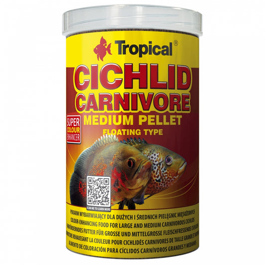Tropical Cichlid Carnivore medium - maistas žuvims