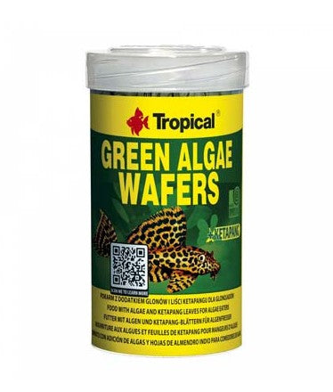 Tropical Green Algae Wafers - maistas žuvims