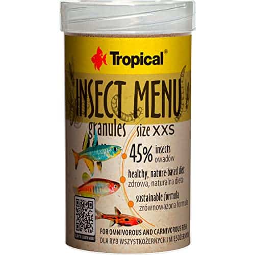 Tropical Insect Meniu granules XXS - maistas žuvims