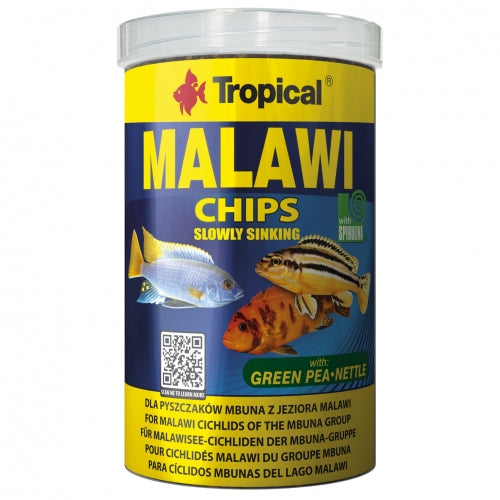 Tropical Malawi chips - maistas žuvims
