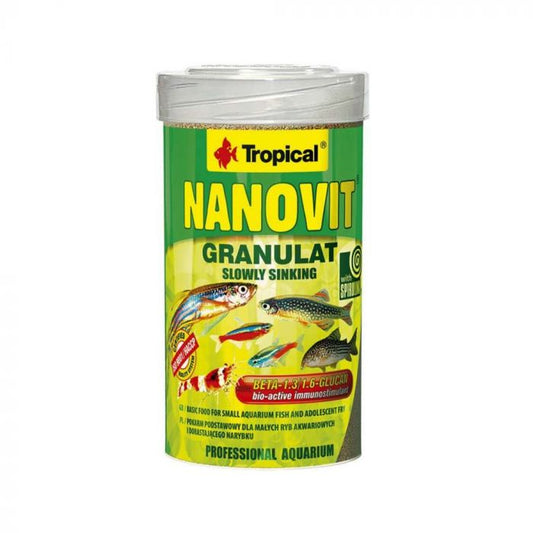 Tropical NanoVit Granulat - maistas žuvims