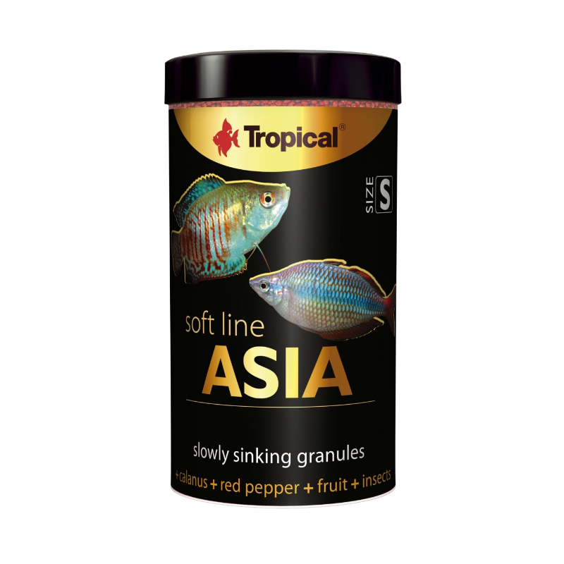 Tropical ASIA Soft Line S - maistas žuvims
