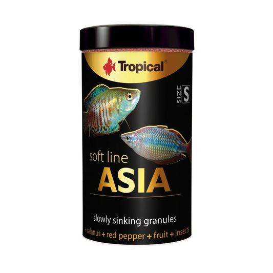 Tropical ASIA Soft Line S - maistas žuvims