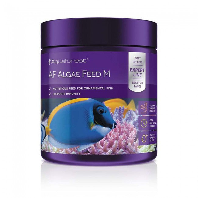 AF Algae Feed M - žolėdėms žuvims 120g. (~2,5mm)