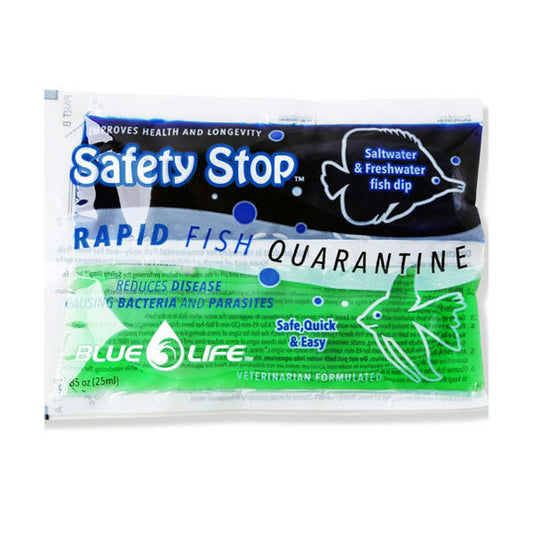 Safety Stop - priemonė žuvų karantinui