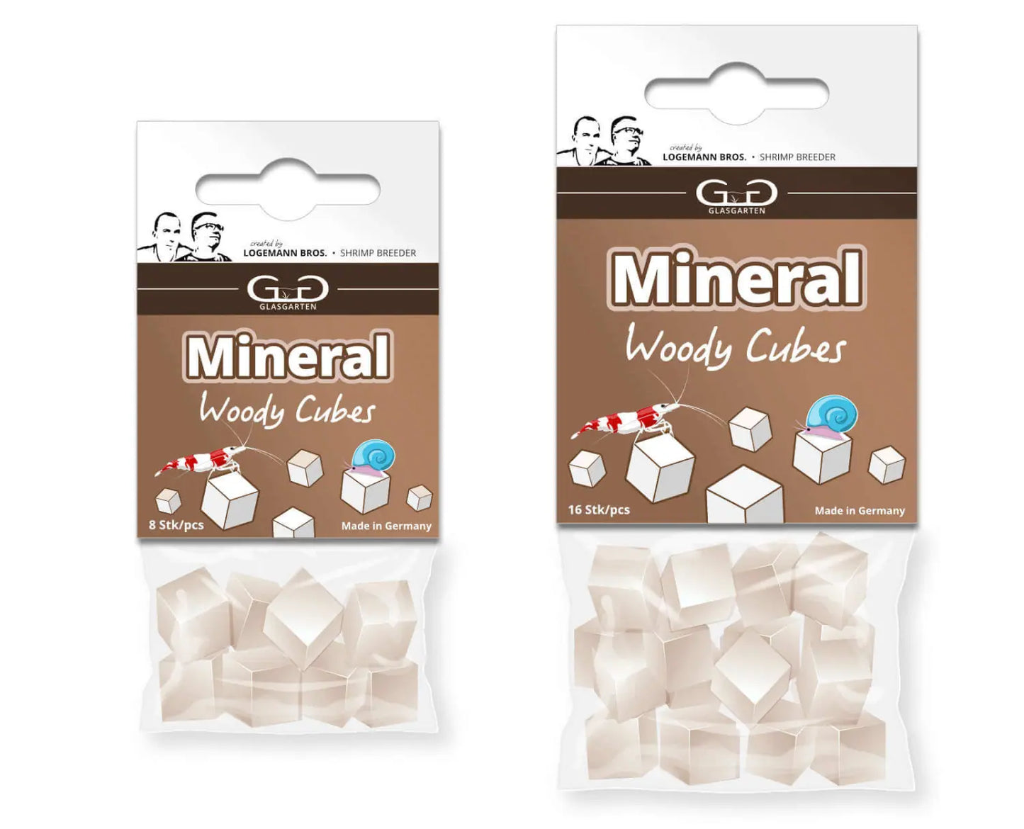 GlasGarten - Mineral Food Woody Cubes