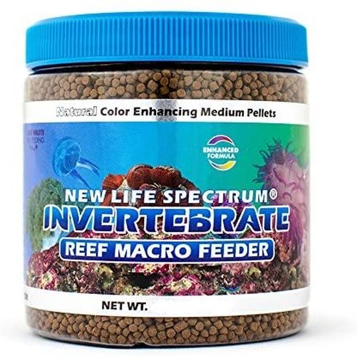 New Life Spectrum Invertebrate Reef Macro Feeder 125g.